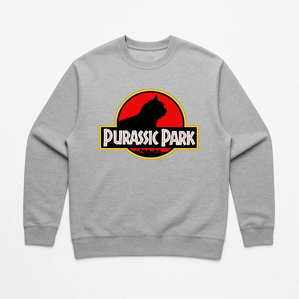 Unisex | Purrassic Park | Crewneck Sweatshirt