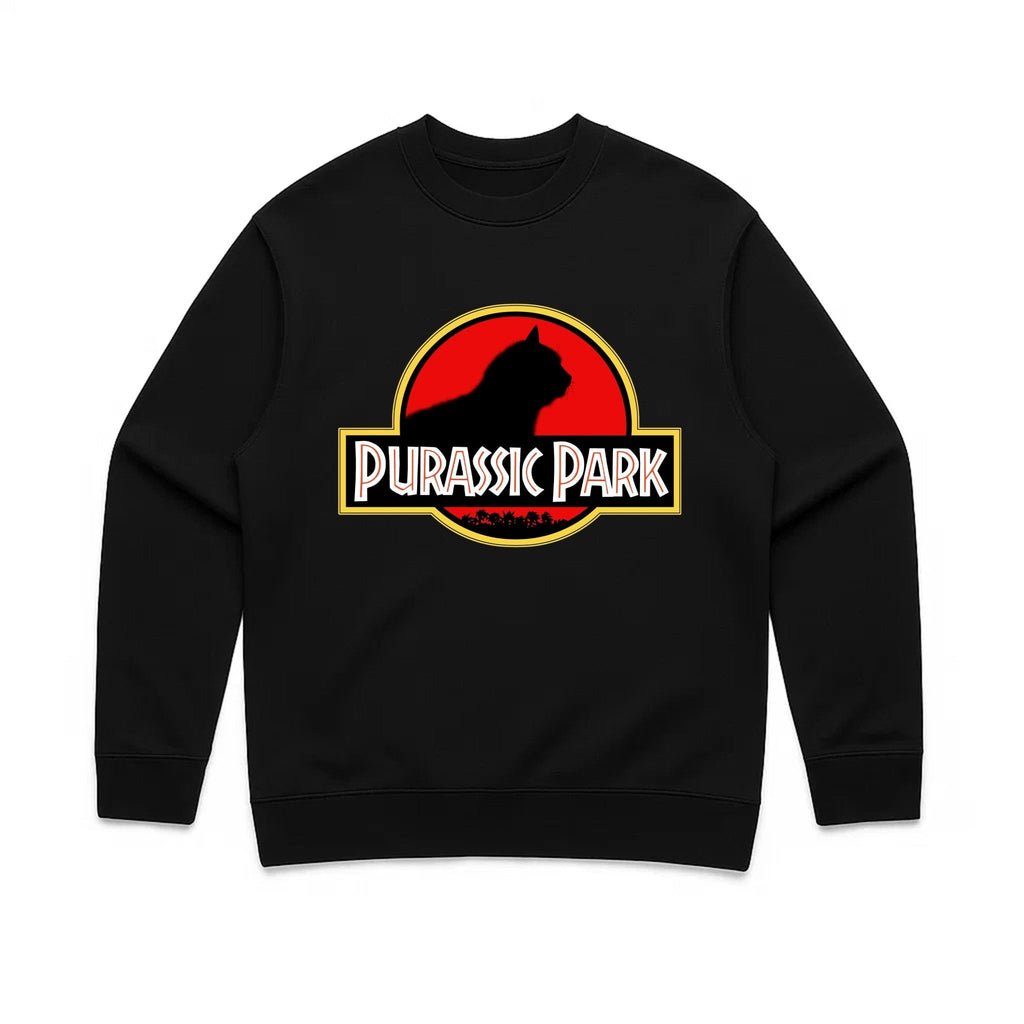 Unisex | Purrassic Park | Crewneck Sweatshirt