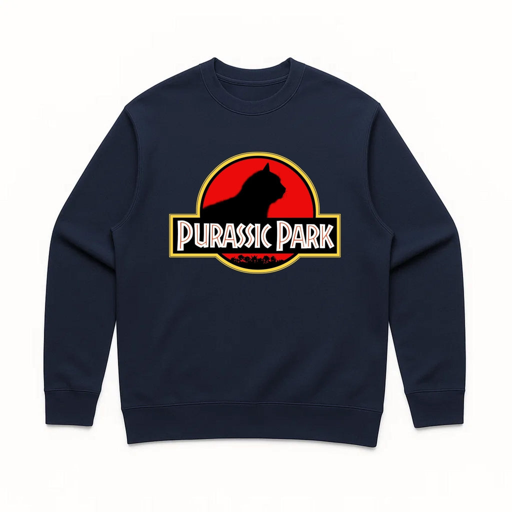 Unisex | Purrassic Park | Crewneck Sweatshirt