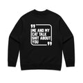 Unisex | Sh*t Talker-Cat | Crewneck Sweatshirt