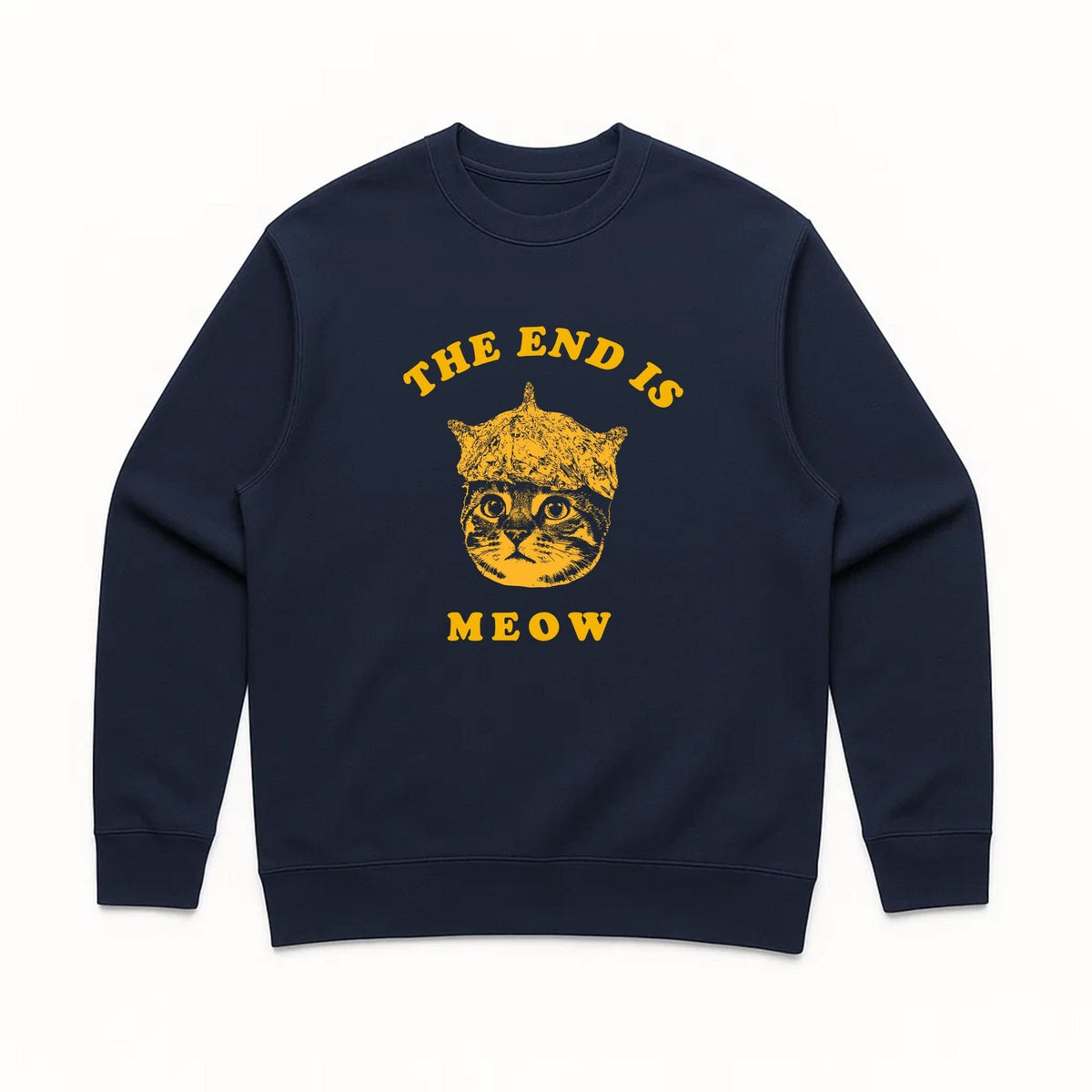 Unisex | The End Is Meow | Crewneck Sweatshirt