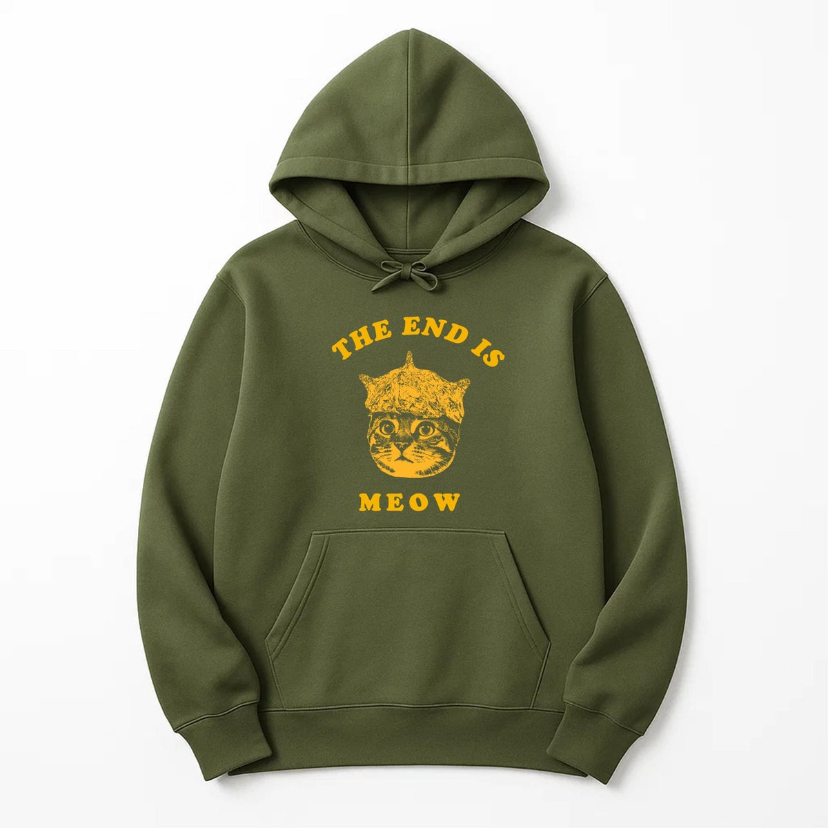 Unisex | The End Is Meow | Pullover Hoodie