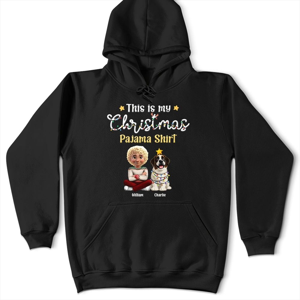 This Is My Christmas Pajama Shirt - Personalized T Shirt