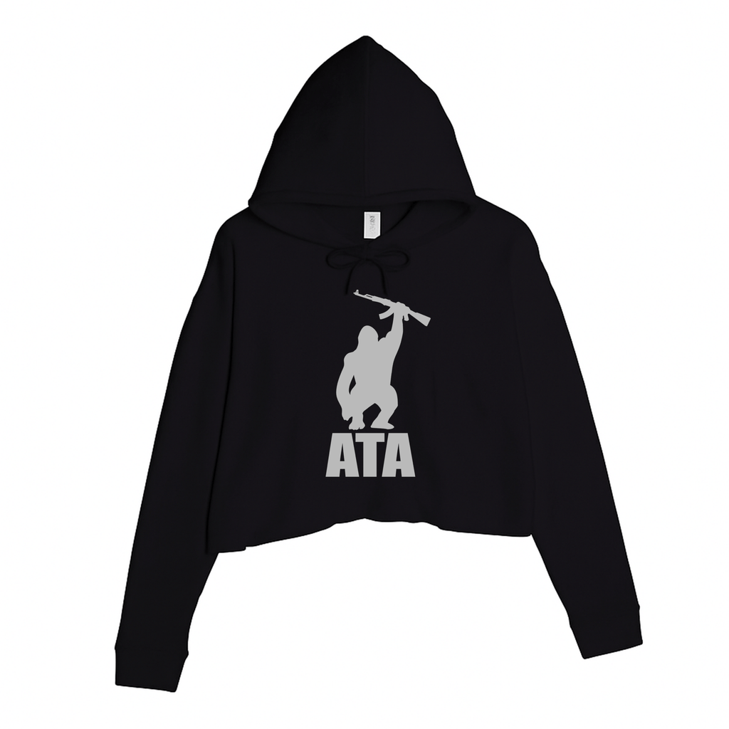Women's | ATA Gorilla Logo | Crop Hoodie