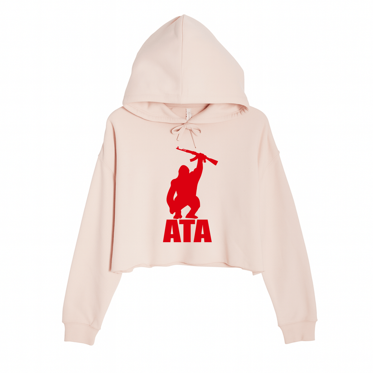 Women's | ATA Gorilla Logo | Crop Hoodie