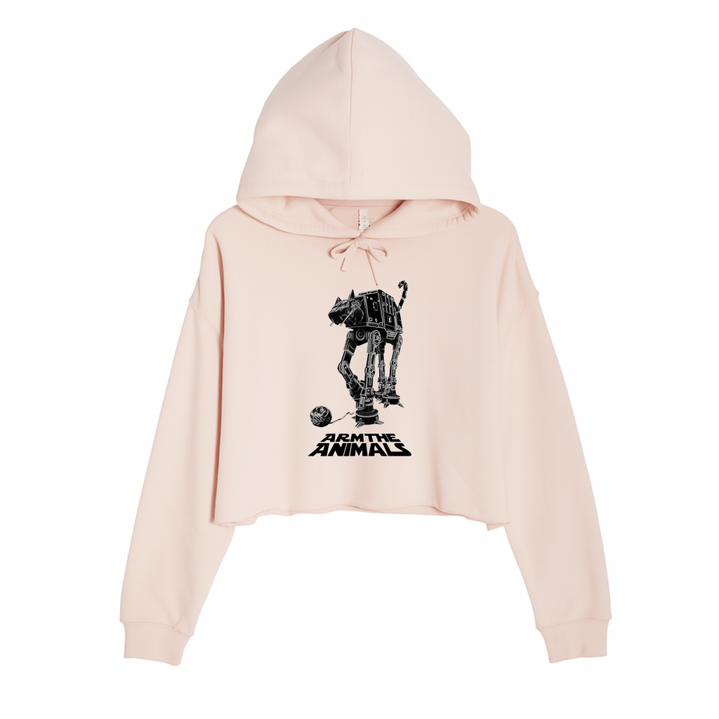 Women's | Cat-At | Crop Hoodie