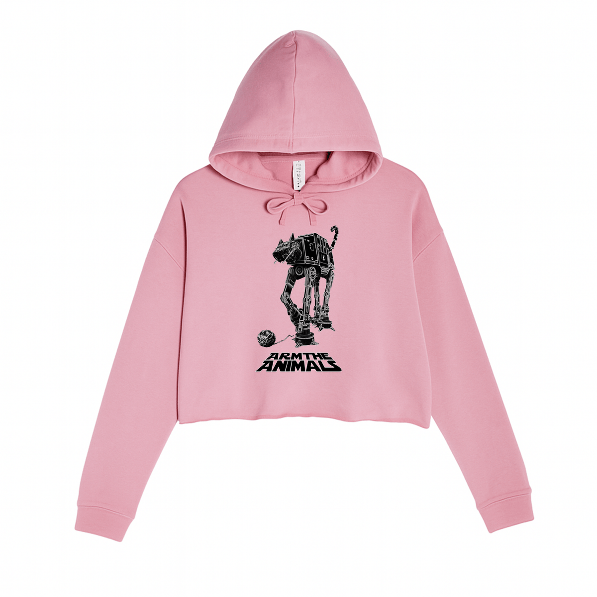 Women's | Cat-At | Crop Hoodie