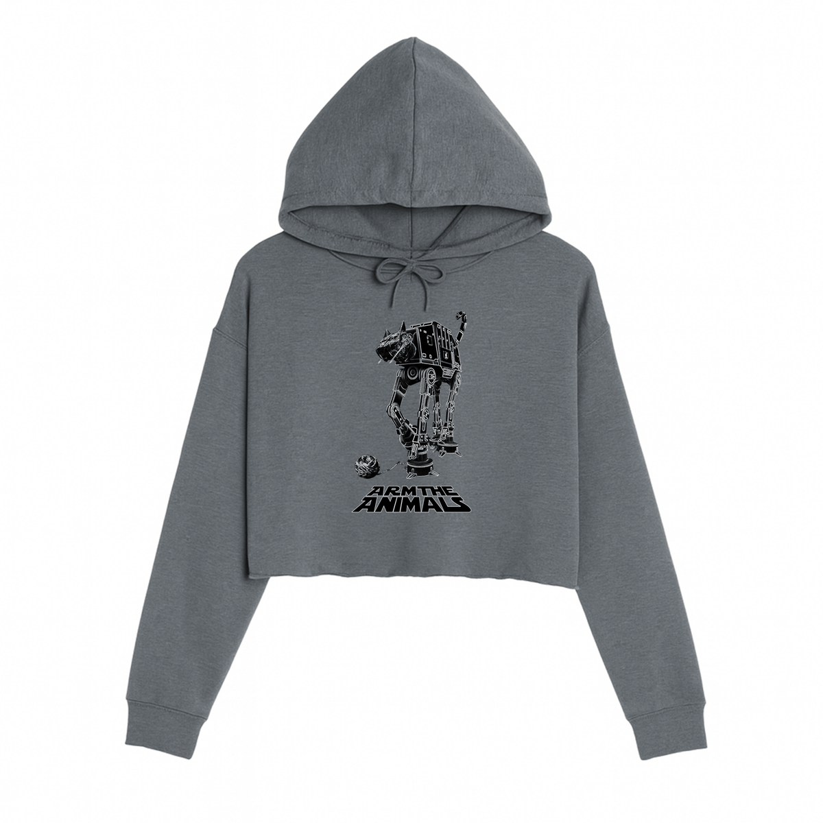Women's | Cat-At | Crop Hoodie
