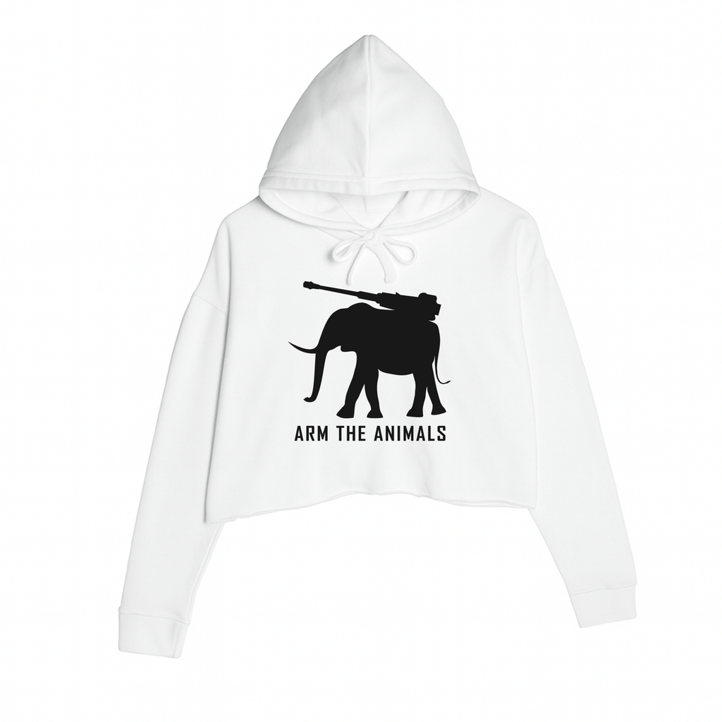 Women's | Iron Tusk | Crop Hoodie