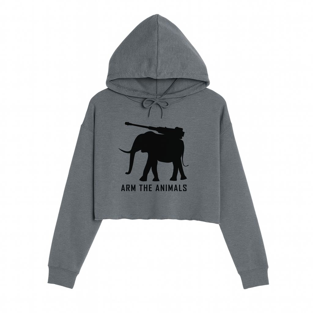Women's | Iron Tusk | Crop Hoodie