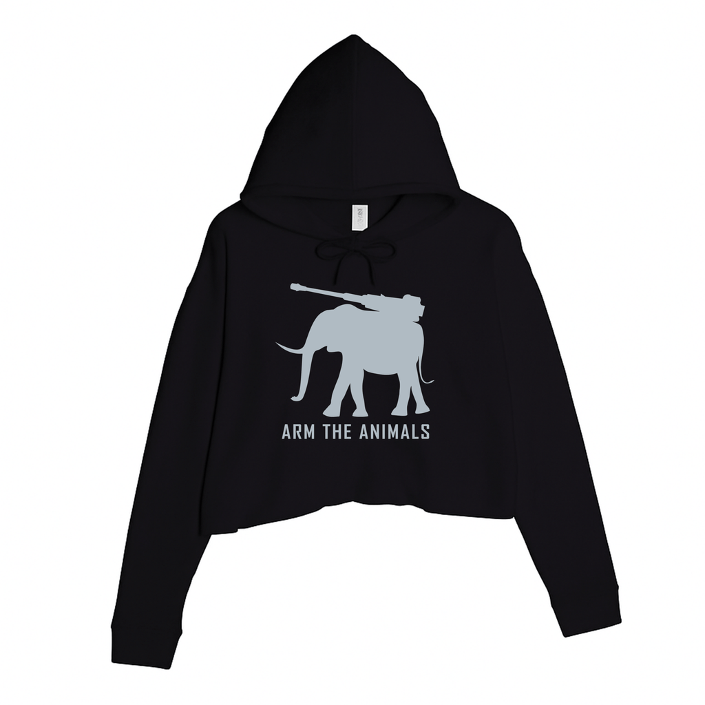 Women's | Iron Tusk | Crop Hoodie