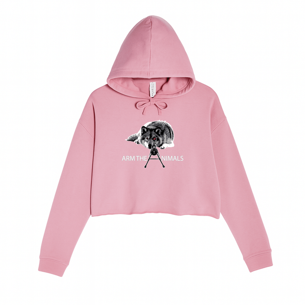 Women's | M-16 Wolf | Crop Hoodie