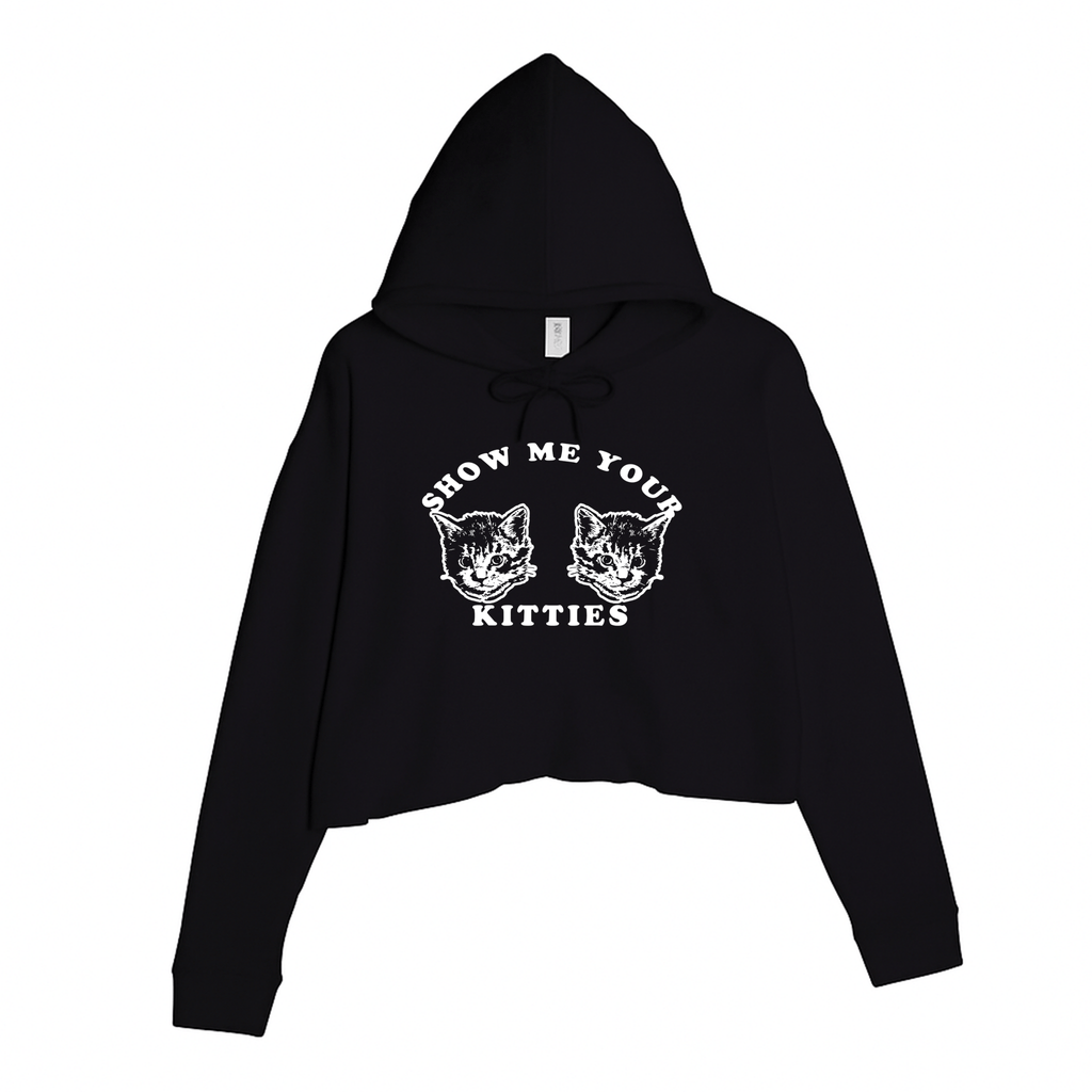 Women's | My Kitties | Crop Hoodie