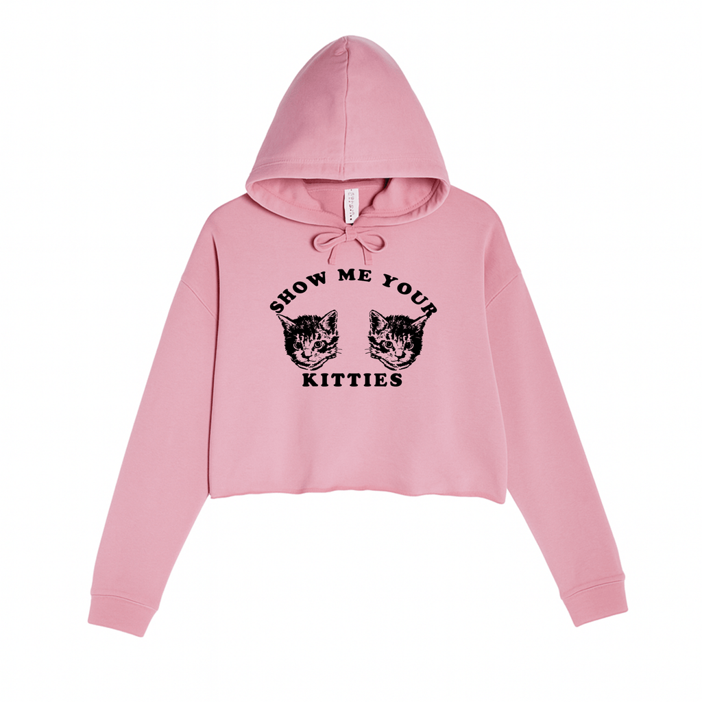 Women's | My Kitties | Crop Hoodie