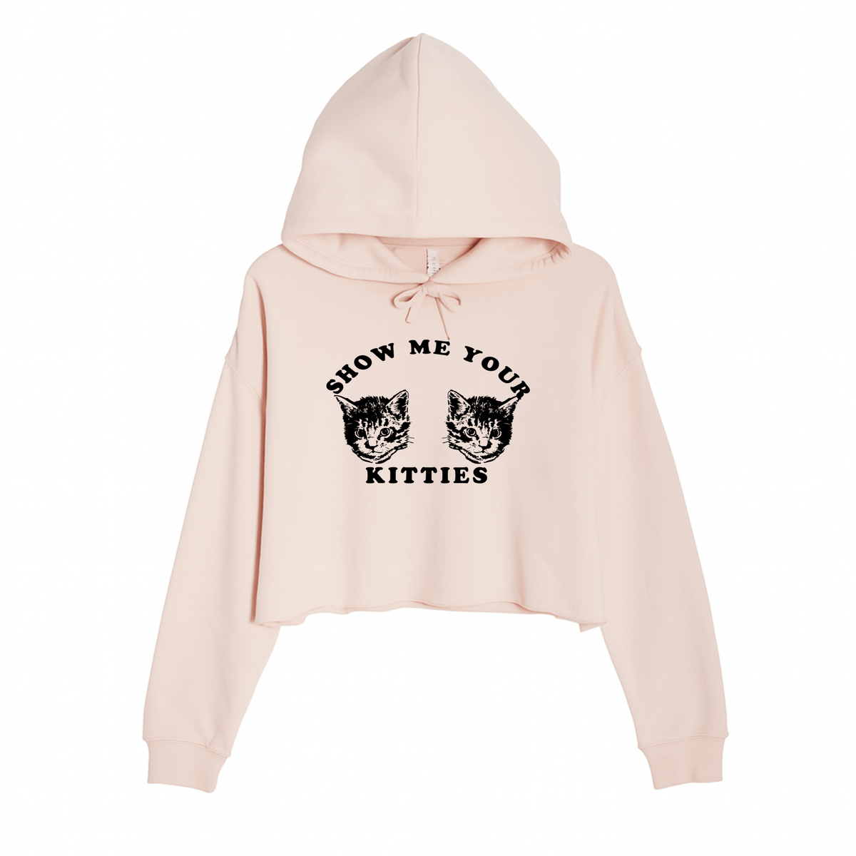 Women's | My Kitties | Crop Hoodie