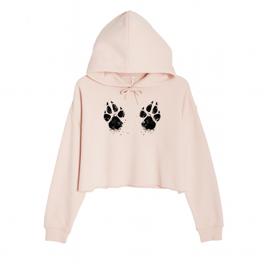 Women's | Paw-Sive Aggressive | Crop Hoodie