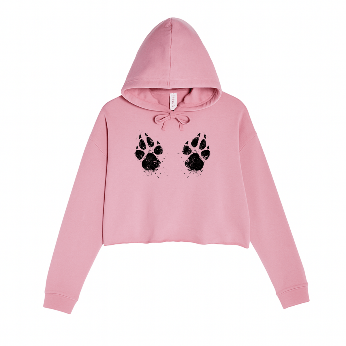 Women's | Paw-Sive Aggressive | Crop Hoodie