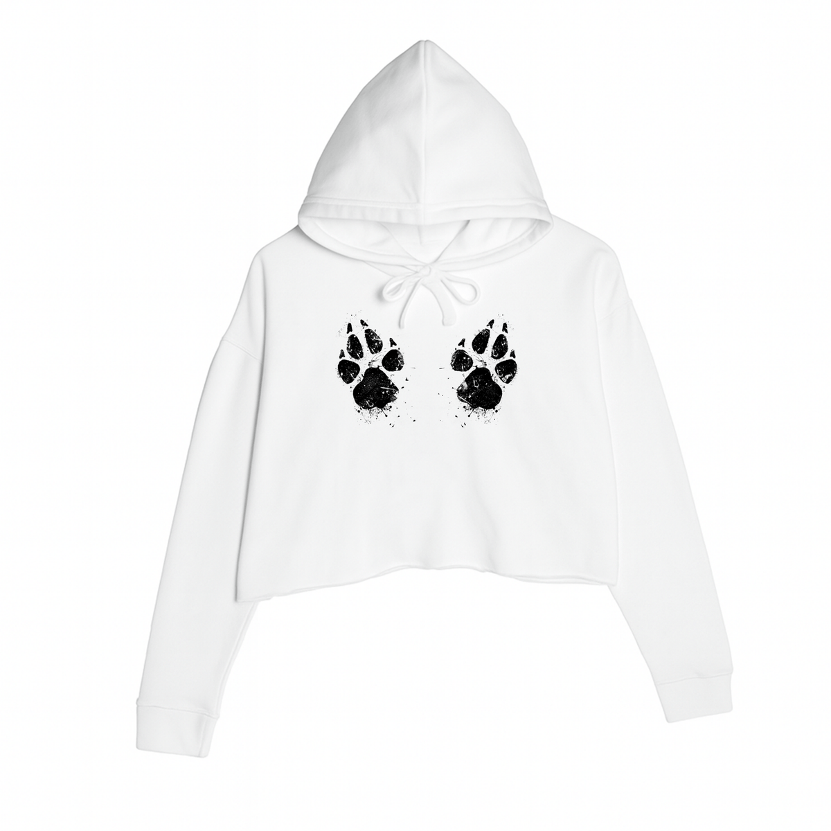 Women's | Paw-Sive Aggressive | Crop Hoodie