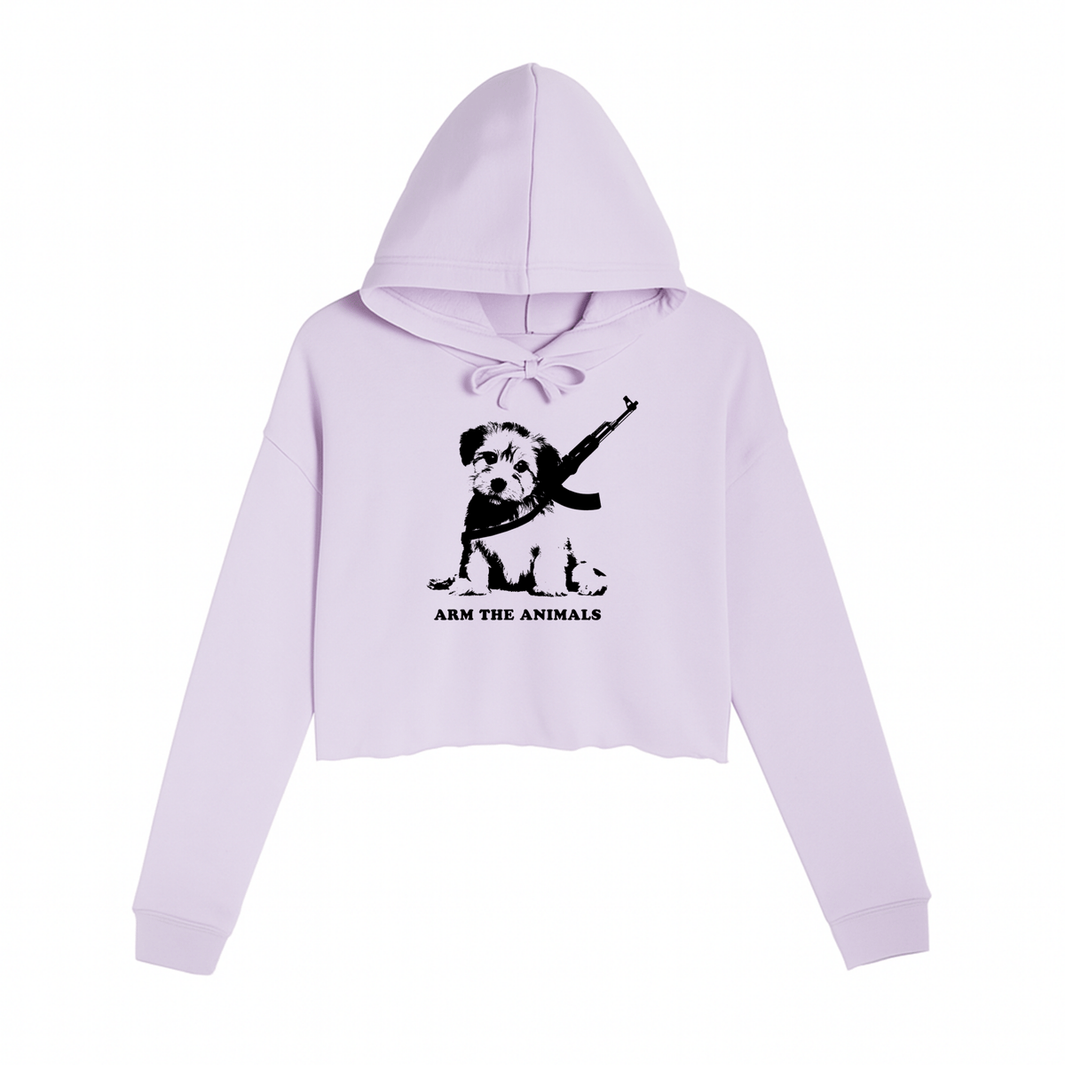 Women's | Puppy Power | Crop Hoodie