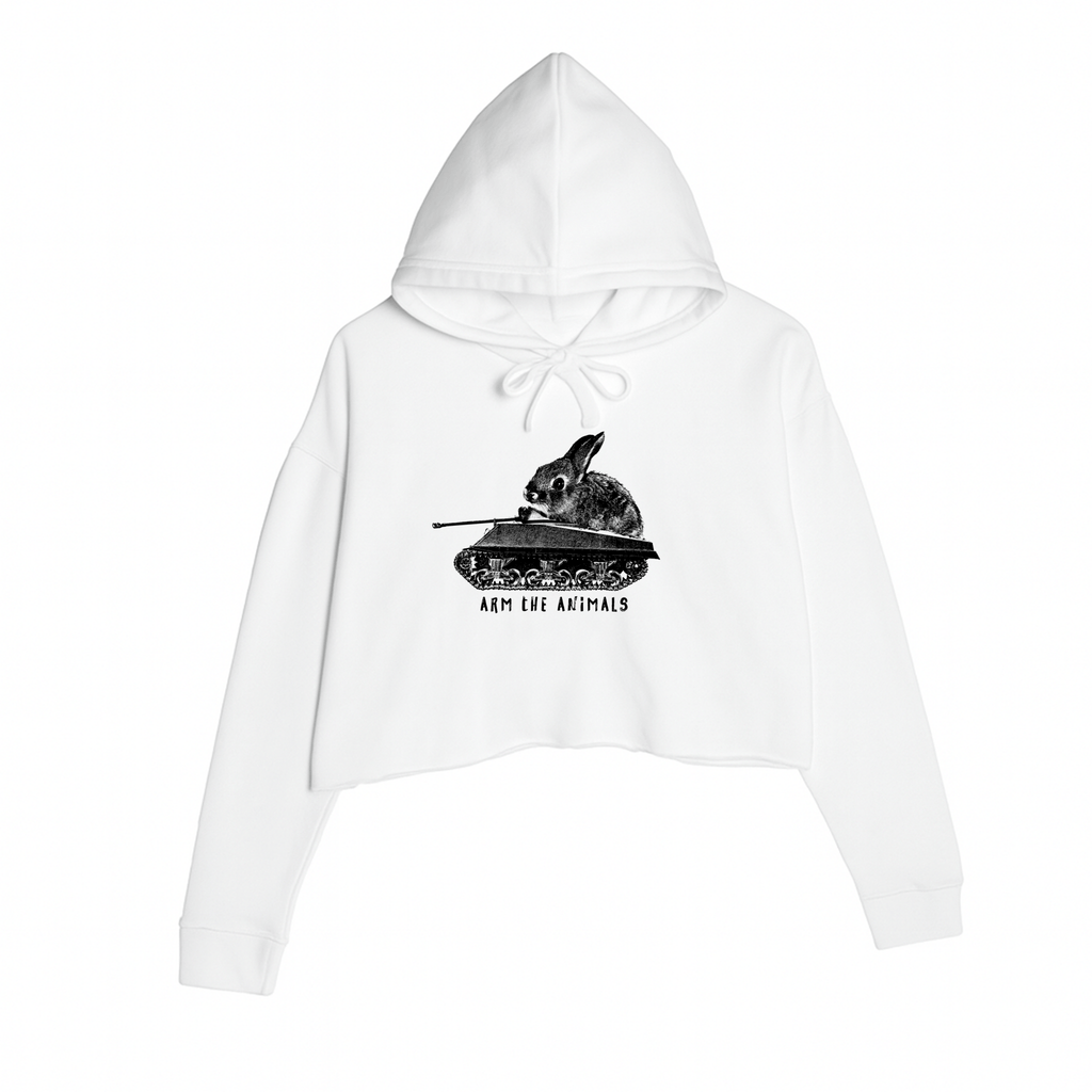 Women's | Renegade Bunny | Crop Hoodie