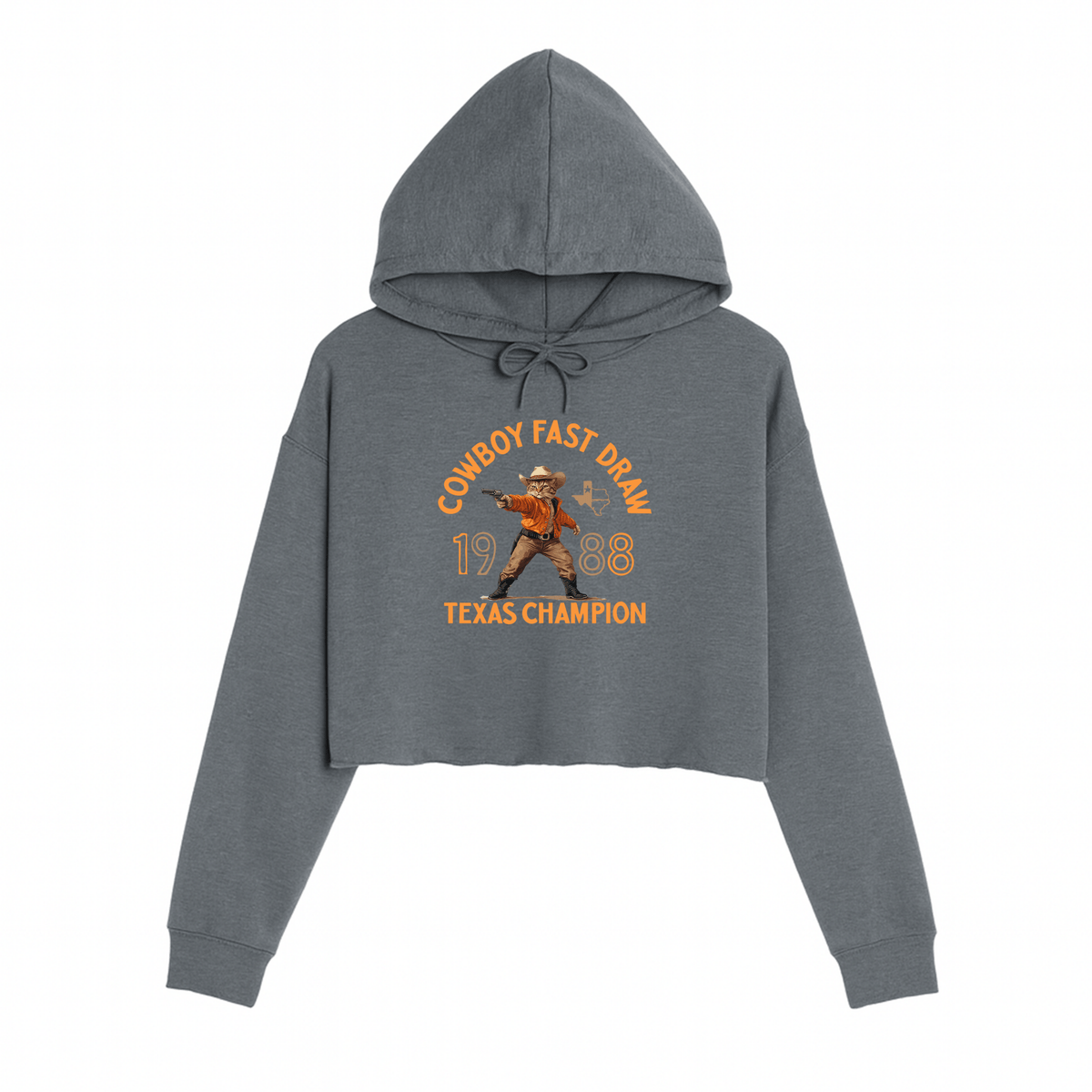 Women's | Texas Standoff | Crop Hoodie